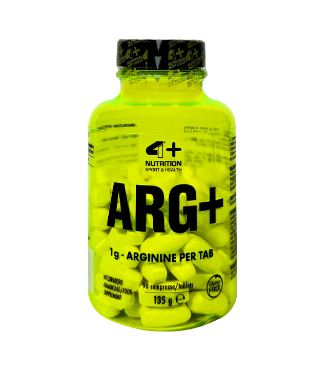 4+ Nutrition ARG+ maisto papildas su argininu 90 tab.