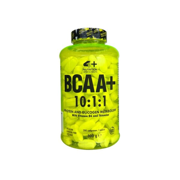 4+ Nutrition BCAA+ 10:1:1 maisto papildas 200 tab.