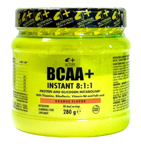 4+ Nutrition BCAA+ Instant 8:1:1 maisto papildas 280g - Image 2