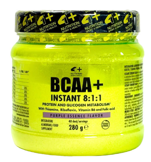 4+ Nutrition BCAA+ Instant 8:1:1 maisto papildas 280g - Image 3