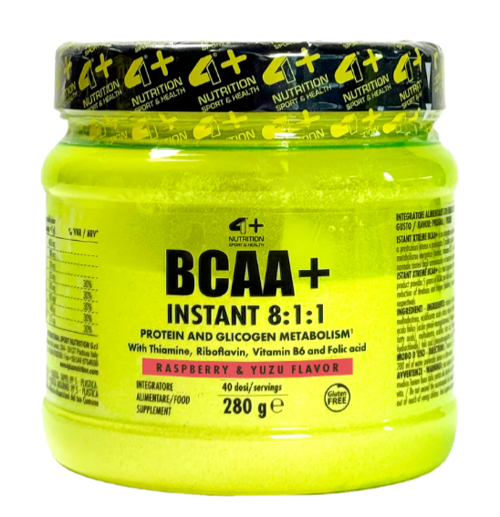 4+ Nutrition BCAA+ Instant 8:1:1 maisto papildas 280g - Image 4
