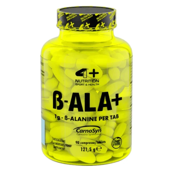 4+ Nutrition Beta Ala+ maisto papildas 90 tab.