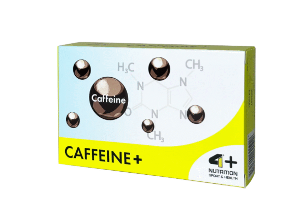 4+ Nutrition Caffeine+ maisto papildas 30 tab.