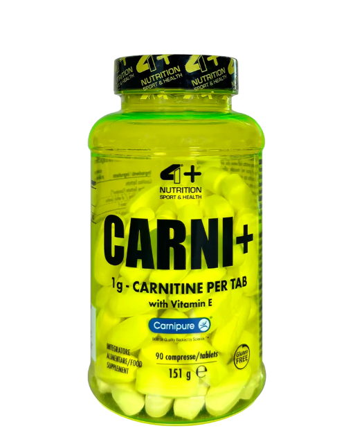 4+ Nutrition CARNI+ maisto papildas 90 kaps.