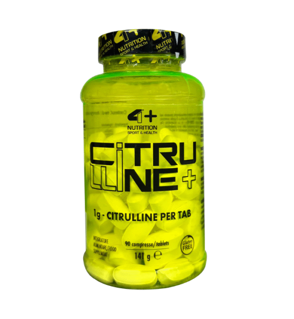 4+ Nutrition Citrulline+ maisto papildas 90 tab.