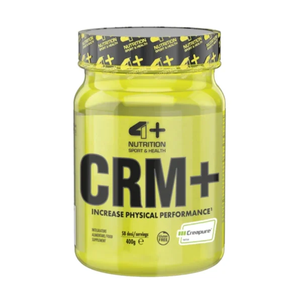 4+ Nutrition CRM+ kreatino monohidratas 400g