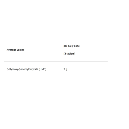 4+ Nutrition HMB+ maisto papildas 90 tab. - Image 2