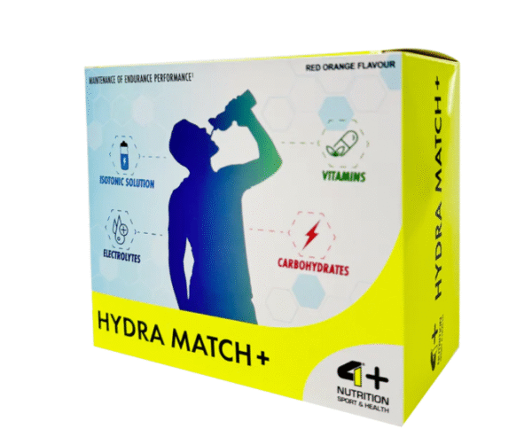 4+ Nutrition HYDRA MATCH+ hidratacijos kompleksas 20 pak.