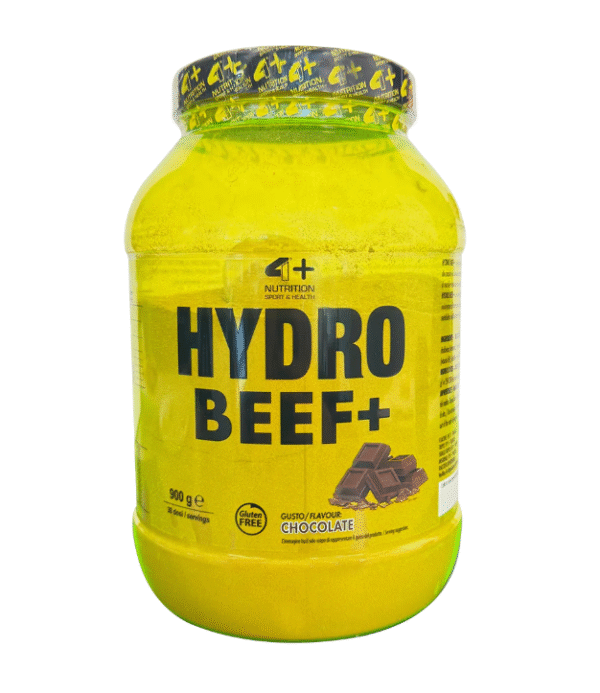 4+ Nutrition Hydro Beef+ jautienos baltymai šokolado skonio 900g