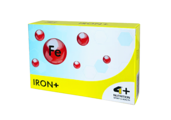 4+ Nutrition Iron+ Lipofer geležies papildas 30 kaps.
