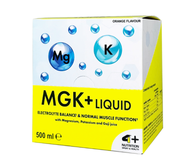 4+ Nutrition MGK+ Liquid Magnis+Kalis šotai