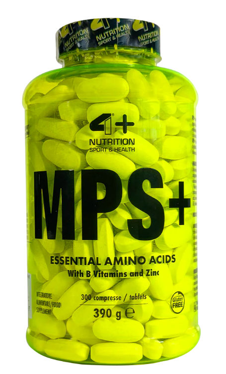 4+ Nutrition MPS+ EAA maisto papildas 300 tab.