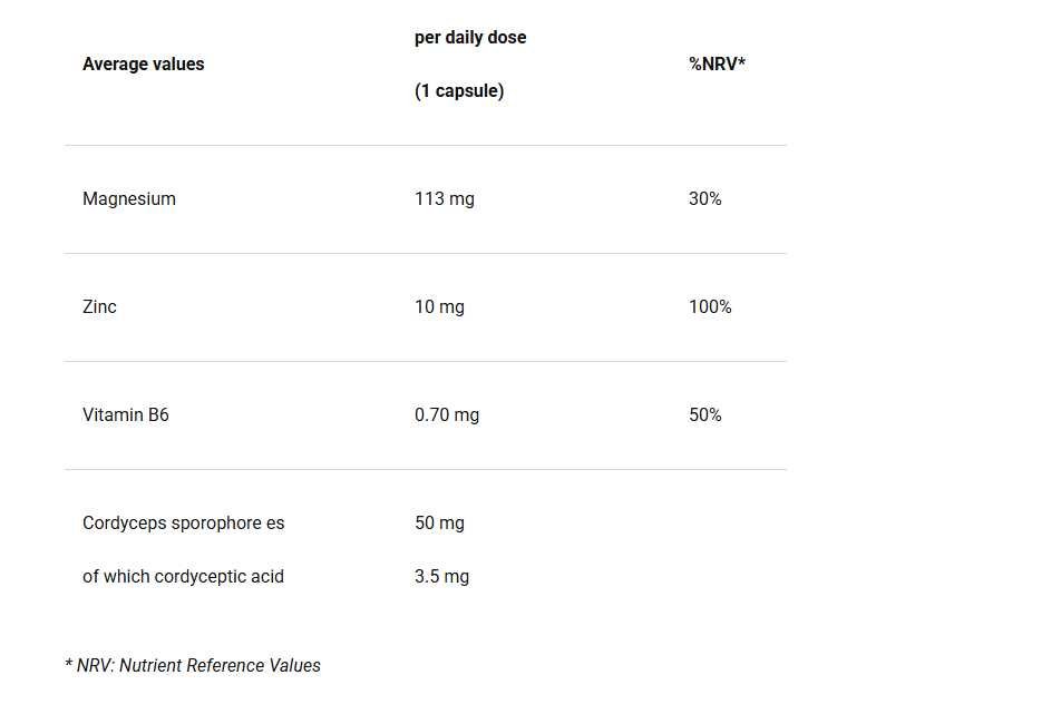 4+ Nutrition ZMA+ maisto papildas 90 kaps. - Image 2