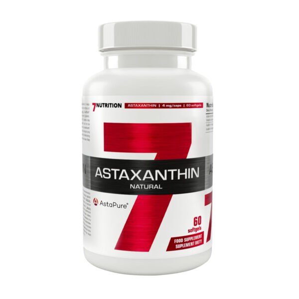 7 Nutrition Astaxanthin maisto papildas 60 kaps.