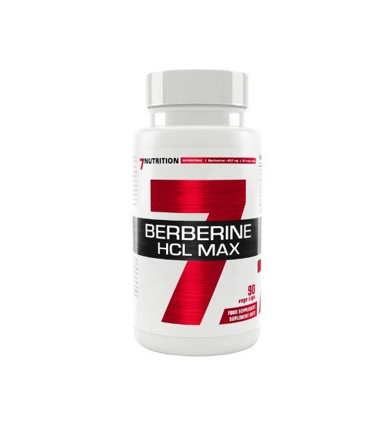 7 Nutrition Berberine HCL MAX maisto papildas 90 kaps.