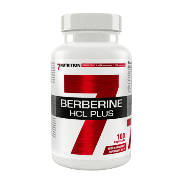 7 Nutrition Berberine HCL PLUS maisto papildas 100 kaps.