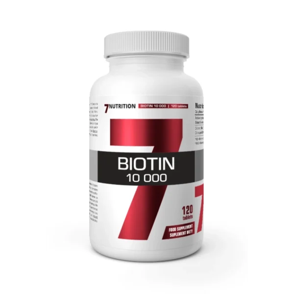 7 Nutrition Biotin 10 000 Vitamino H papildas 120 tab.