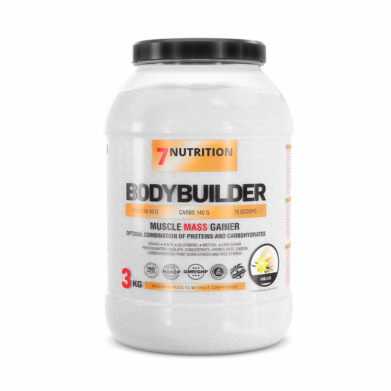 7 Nutrition Bodybuilder baltymų papildas 3kg