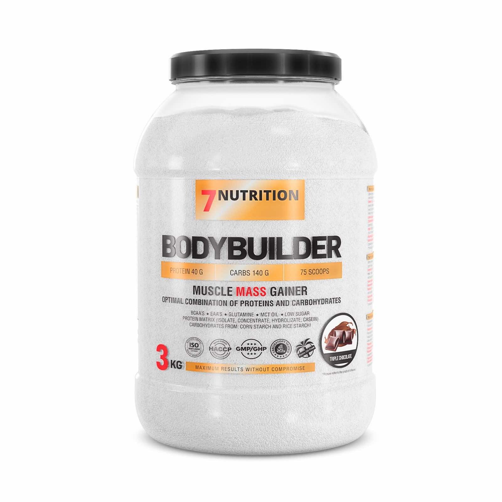 7 Nutrition Bodybuilder baltymų papildas 3kg - Image 3