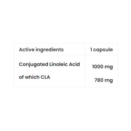 7 Nutrition CLA 1000 maisto papildas 100 kaps. - Image 2
