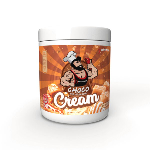 7 Nutrition Choco Cream sūrios karamelės traški baltyminė užtepėlė 750g