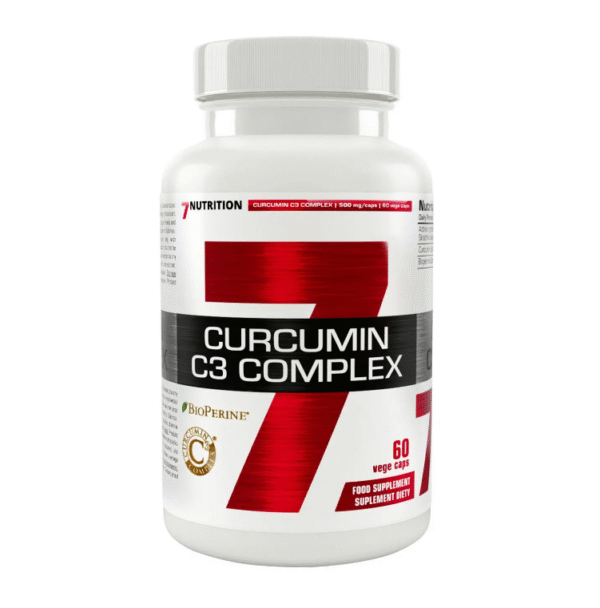 7 Nutrition Curcumin C3 complex maisto papildas 60 kaps.