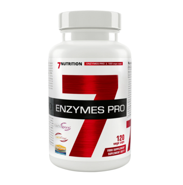 7 Nutrition Enzymes Pro maisto papildas virškinimui 120 kaps.