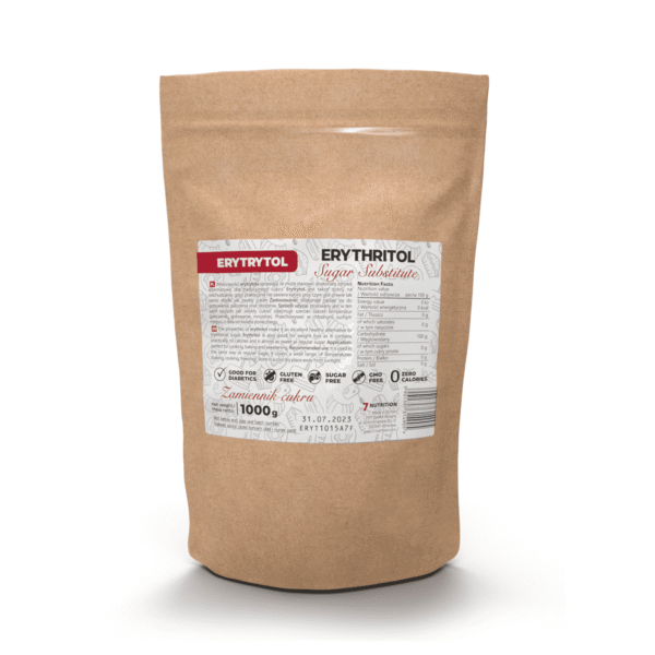 7 Nutrition Erythritol natūralus saldiklis 1kg