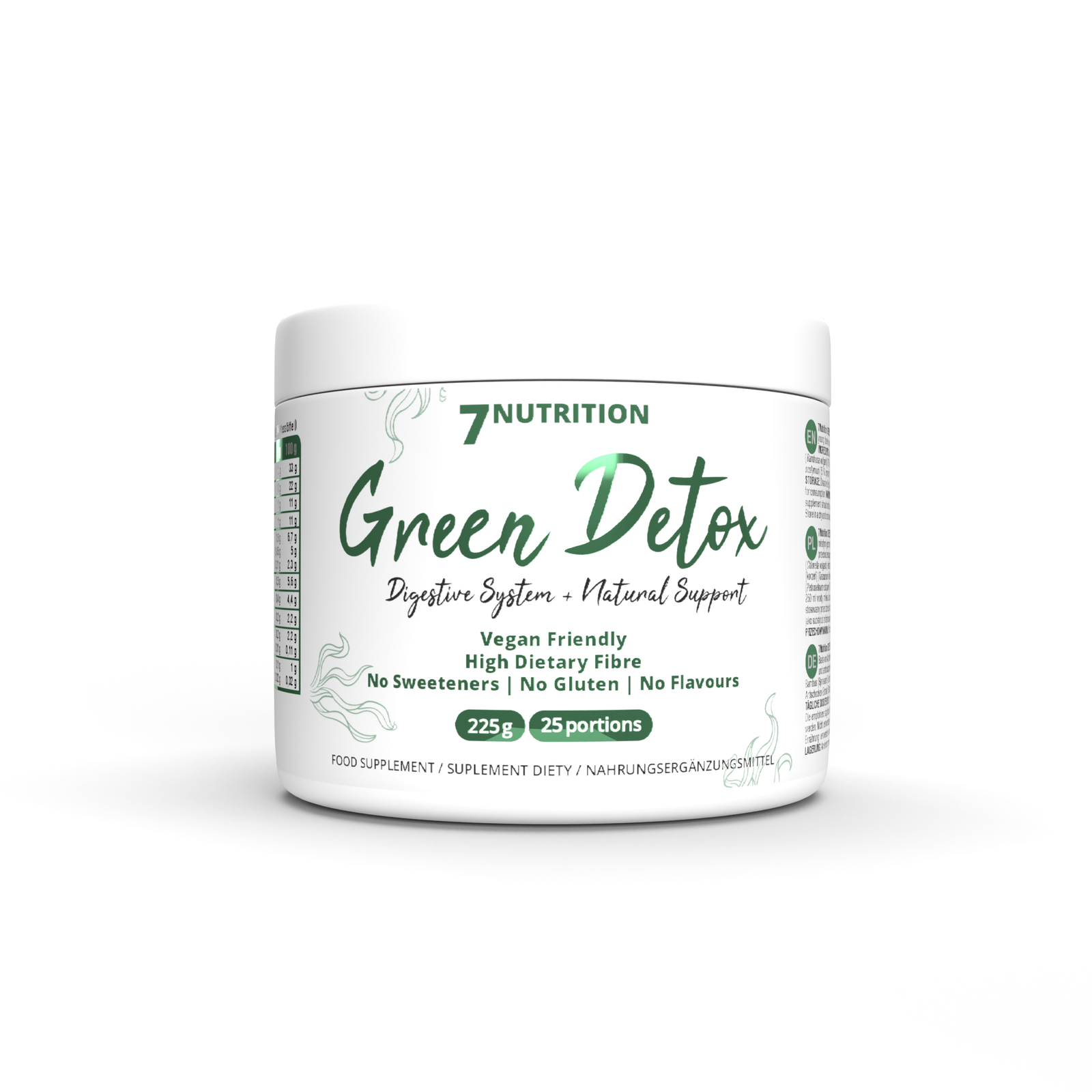 7 Nutrition Green Detox maisto papildas 225g