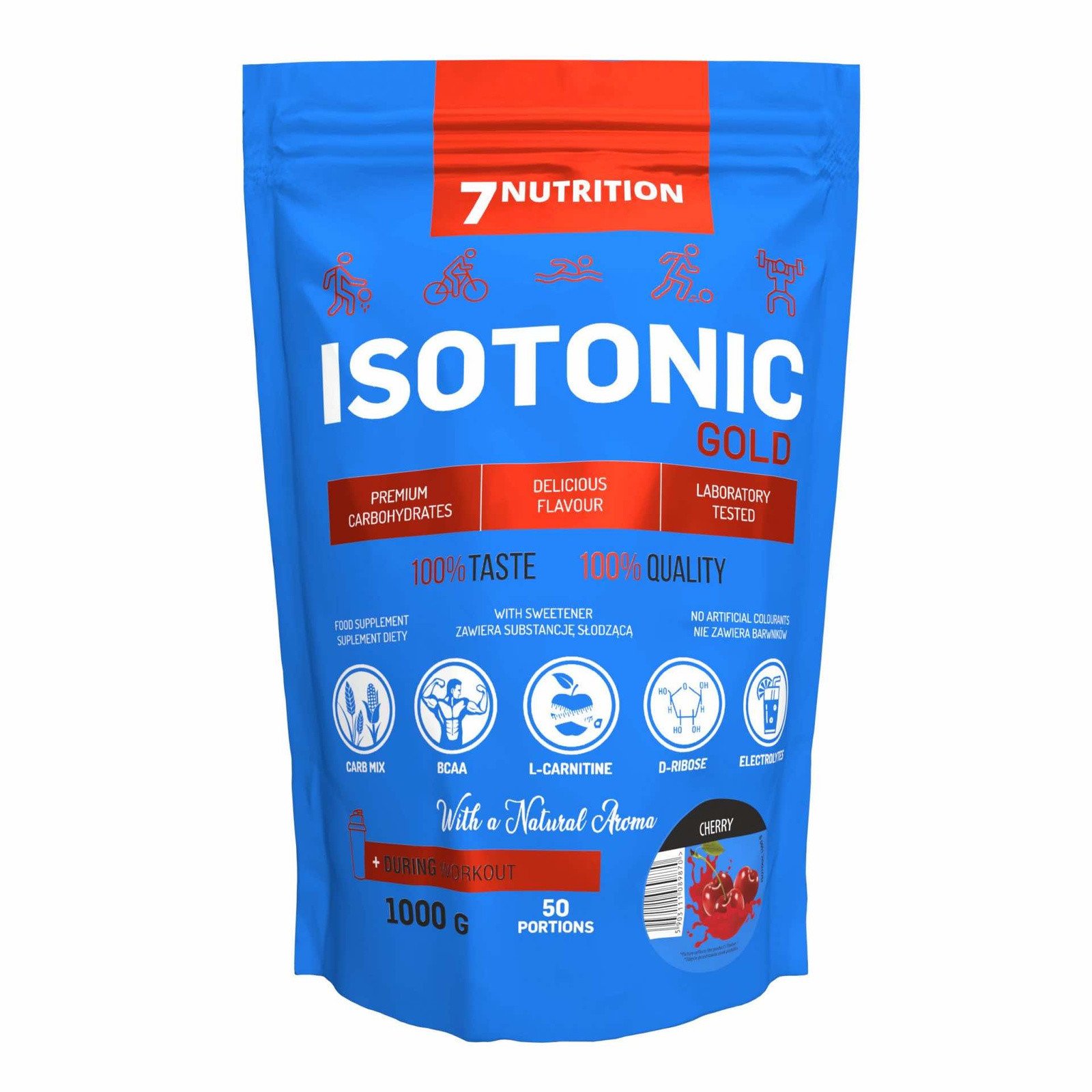 7 Nutrition Isotonic milteliai izotoniniam gėrimui 1kg - Image 2