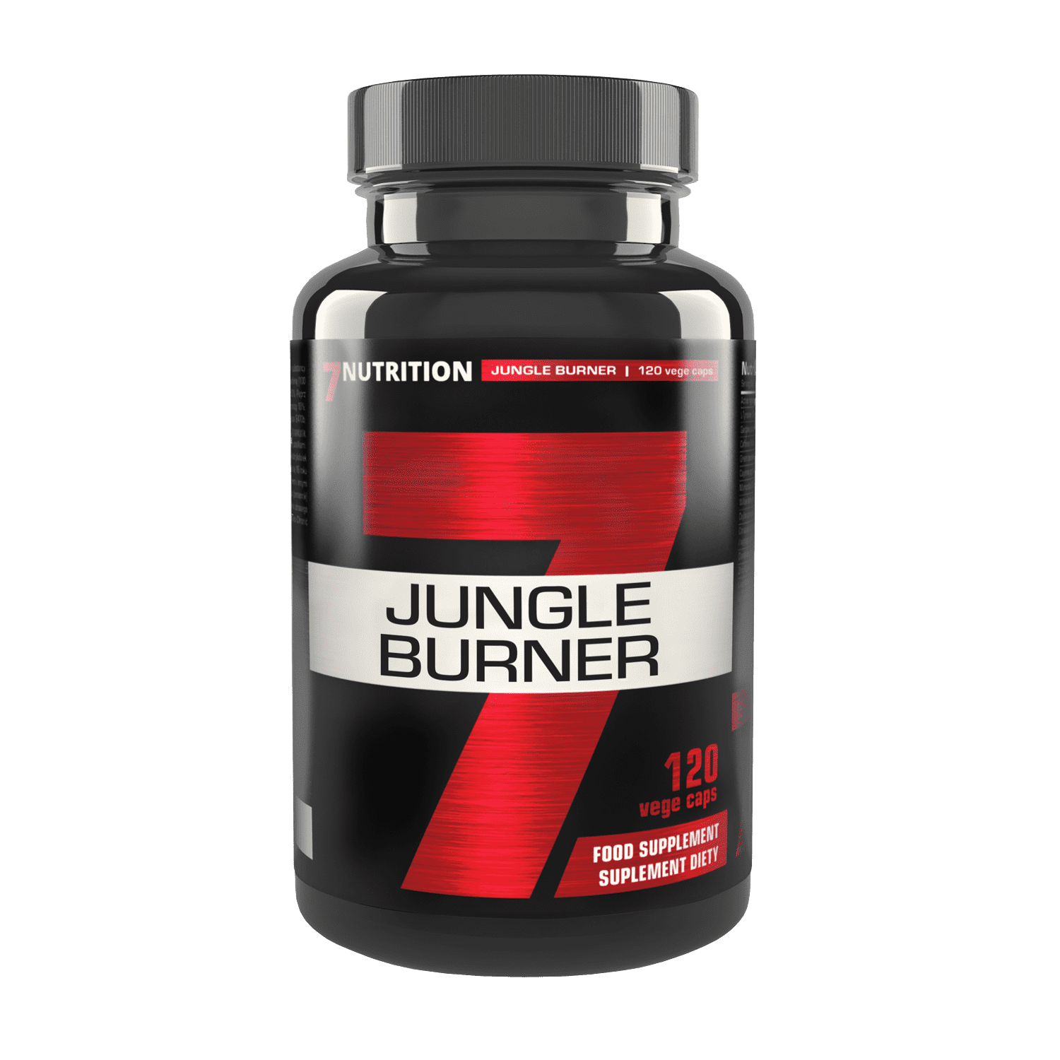 7 Nutrition Jungle Burner maisto papildas lieknėjimui 120 kaps.