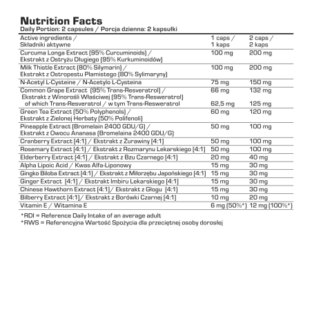 7 Nutrition Liver complex maisto papildas kepenims 60 kaps. - Image 2