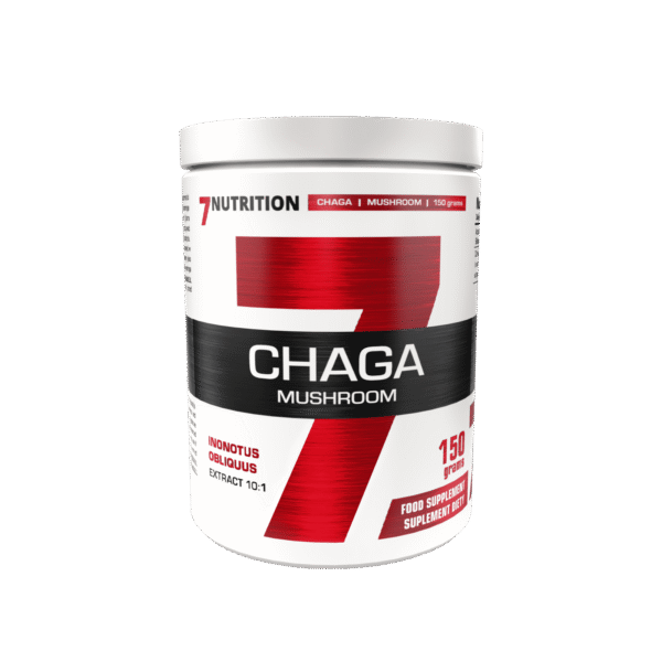 7 Nutrition CHAGA Mushroom 10:1 čiaga grybų milteliai 150g