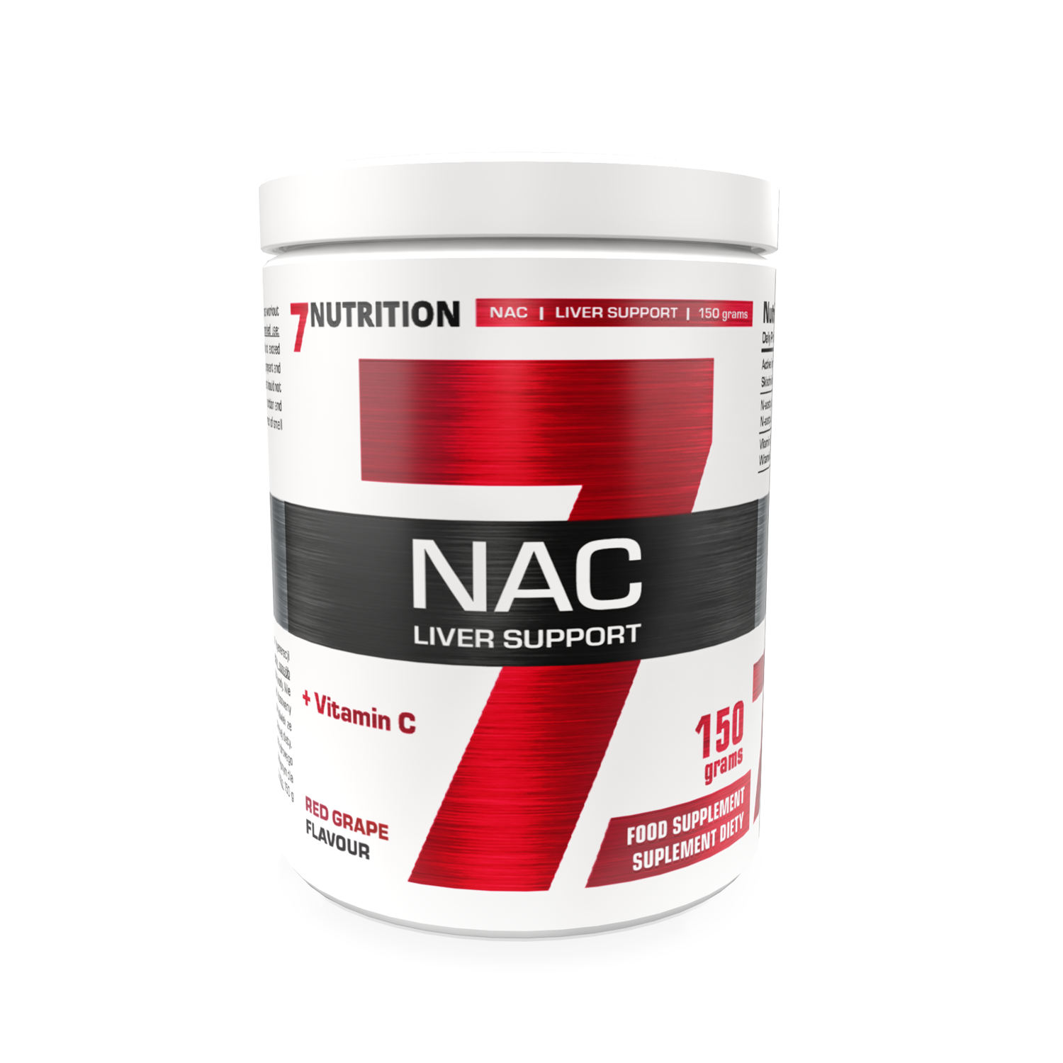 7 Nutrition NAC + Vit C maisto papildas 150g