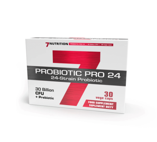 7 Nutrition Probiotic PRO 24 probiotikų kompleksas 30 kaps.