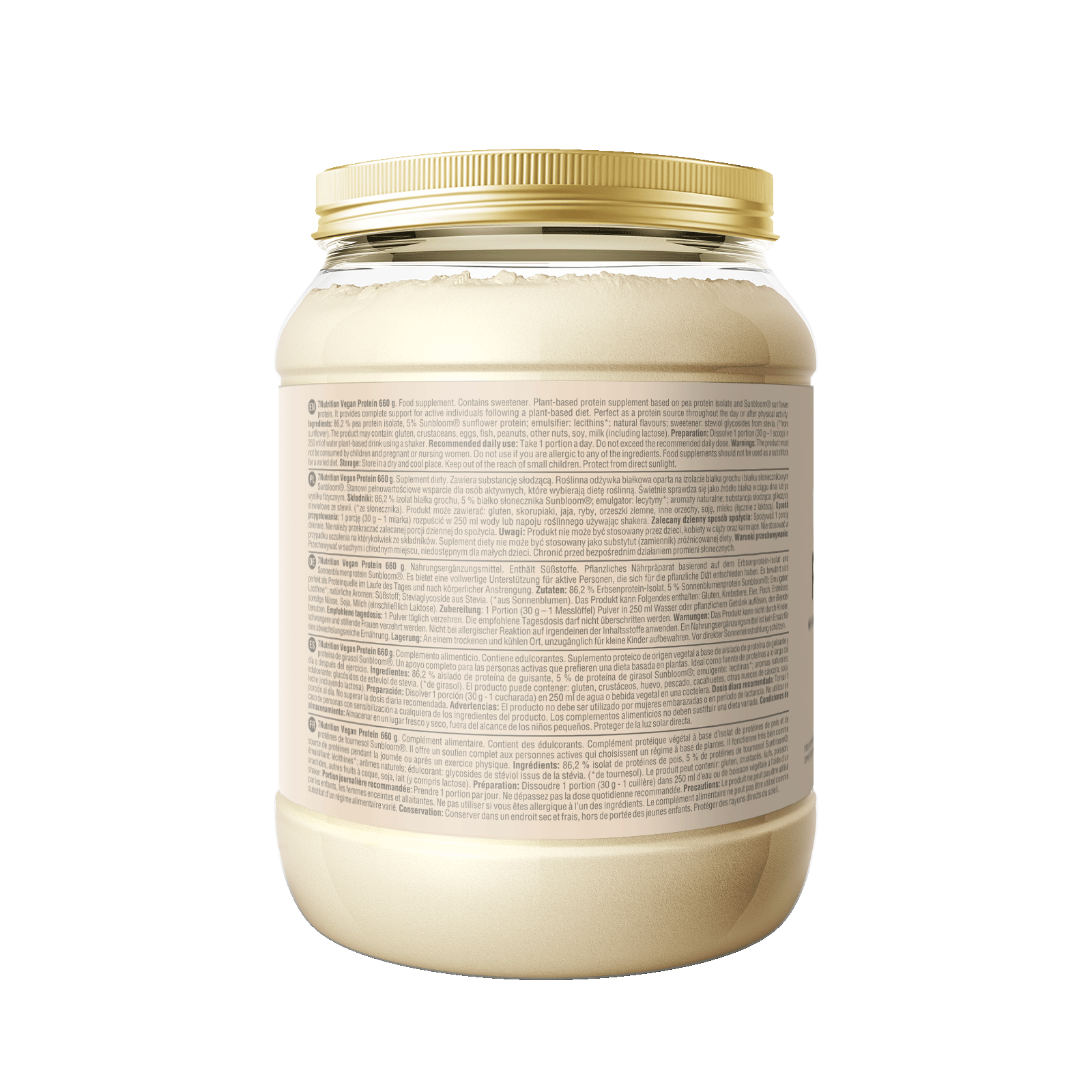 7 Nutrition VEGAN Protein veganiški baltymai 660g - Image 4