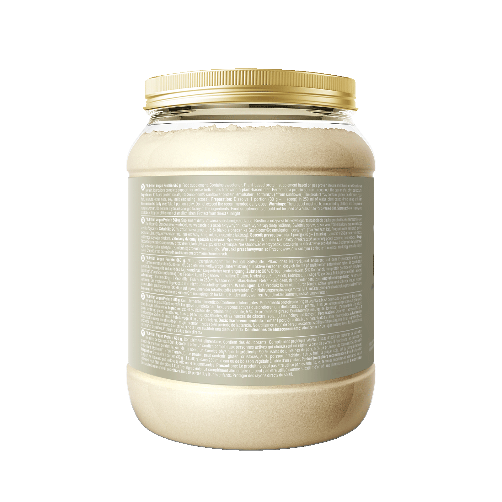 7 Nutrition VEGAN Protein veganiški baltymai 660g - Image 6