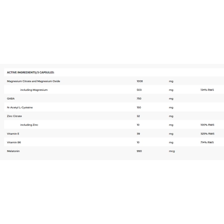 7 Nutrition ZMB + GMC maisto papildas 90 kaps. - Image 2