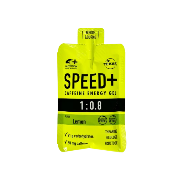 4+ Nutrition Speed+ energetinis gelis Lemon