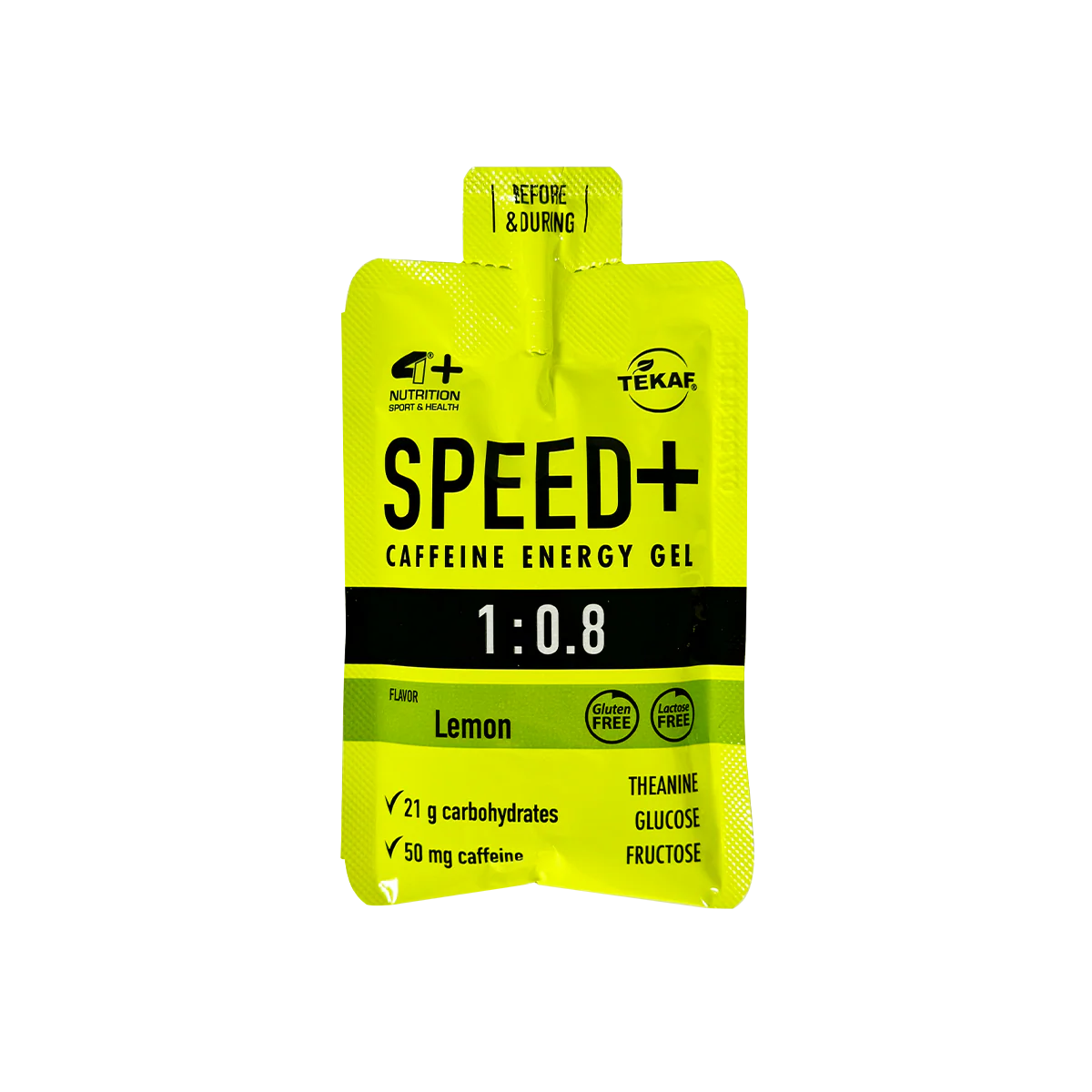 4+ Nutrition Speed+ energetinis gelis Lemon