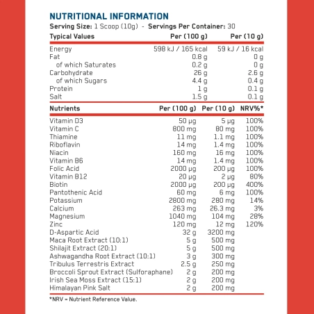 Applied Nutrition Agewell 40+ TRT maisto papildas 300g - Image 3