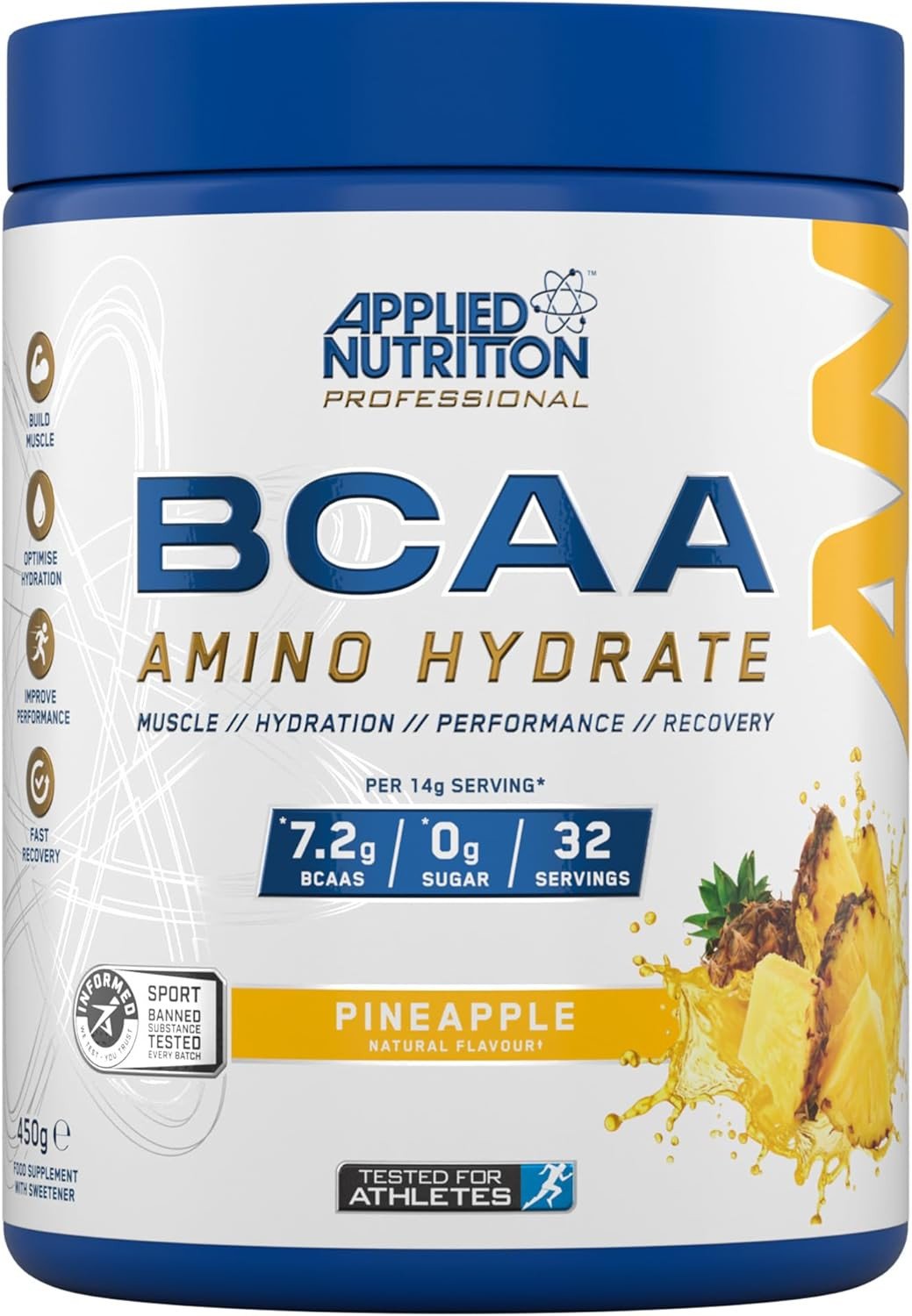 Applied Nutrition BCAA Amino Hydrate aminorūgščių hidratas 450g - Image 5