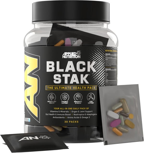 Applied Nutrition Black Stack All-in-one maisto papildai 30 pak.