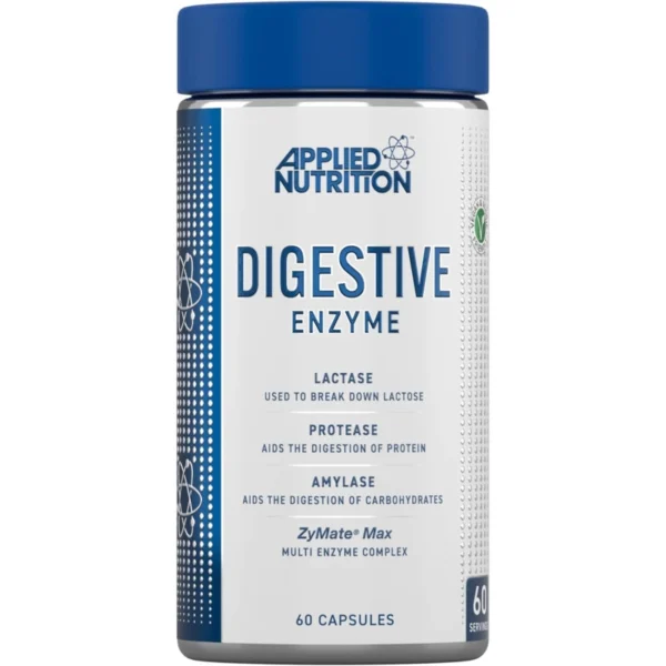 Applied Nutrition Digestive Enzyme maisto papildas 60 kaps.