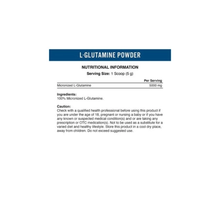 Applied Nutrition L-Glutamine maisto papildas 500g - Image 2