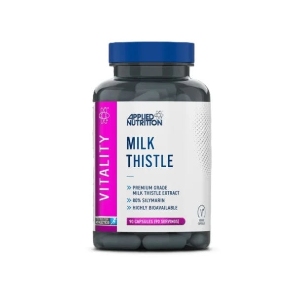 Applied Nutrition Milk Thistle maisto papildas kepenims 90 tab.
