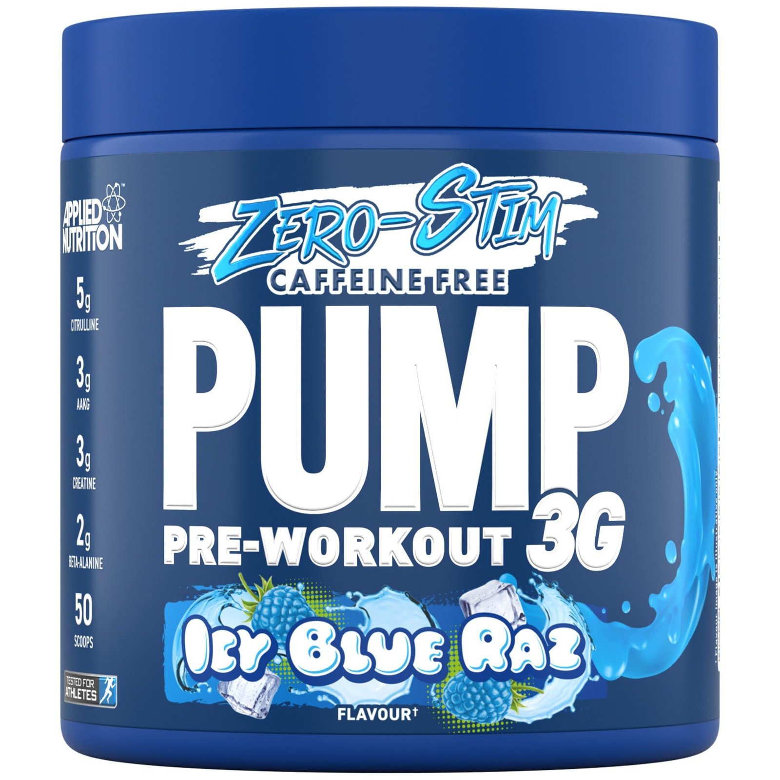 Applied Nutrition Pump 3G Pre-Workout papildas be kofeino 375g
