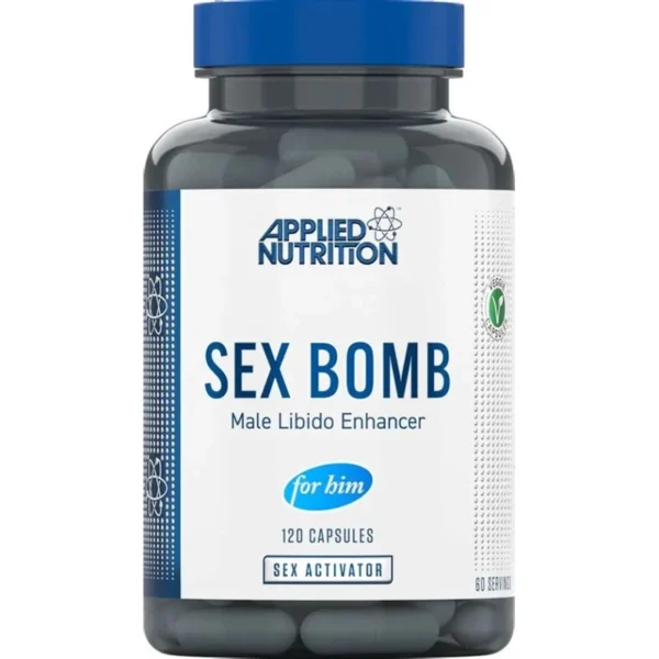Applied Nutrition Sex Bomb For Him maisto papildas 120 kaps.