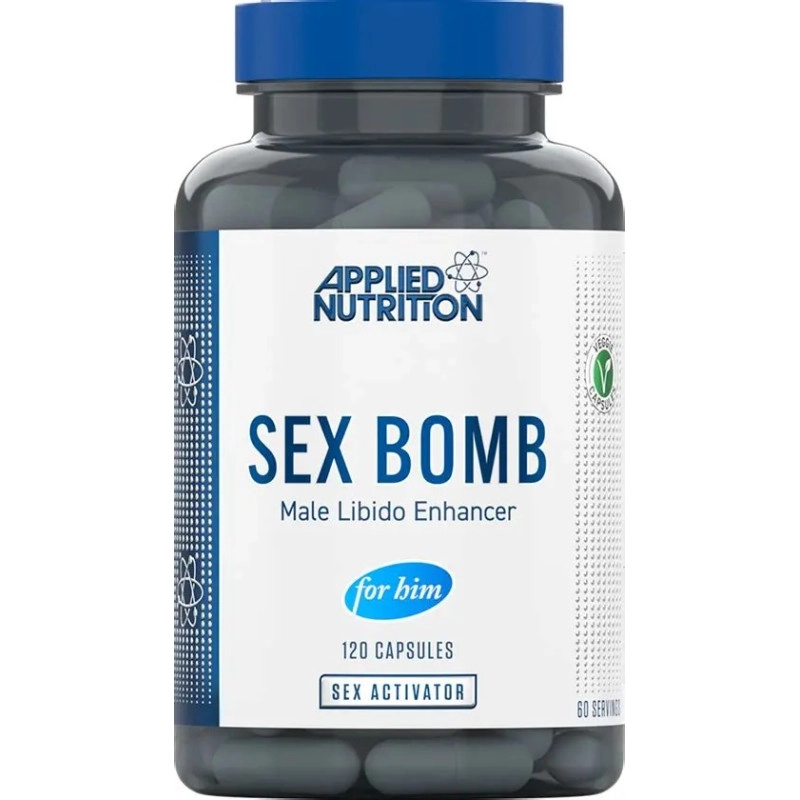 Applied Nutrition Sex Bomb For Him maisto papildas 120 kaps.