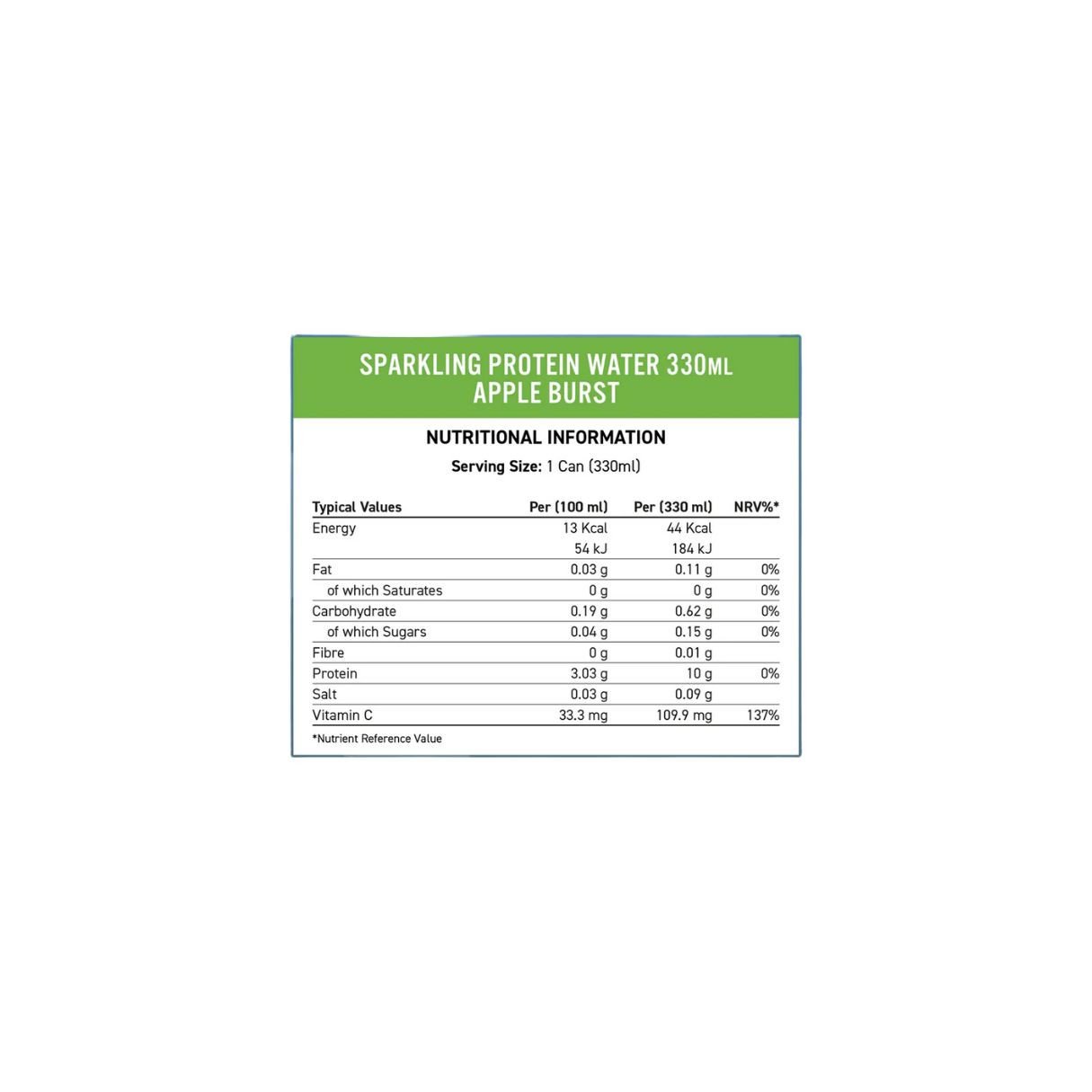 Applied Nutrition Sparkling Protein Water 330 ml - Image 5